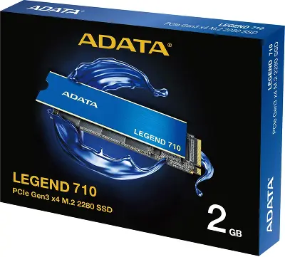 Твердотельный накопитель M.2 NVMe 2Tb ADATA LEGEND 710 [ALEG-710-2TCS] (SSD)