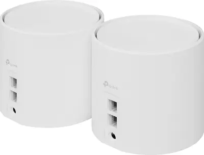 Mesh система TP-LINK DECO X20, 802.11a/b/g/n/ac/ax, 2.4/5ГГц, до 1201 Мбит/с, 2шт