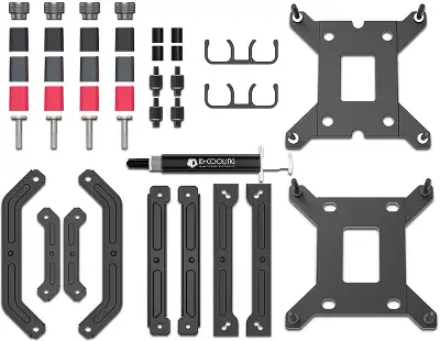 Система водяного охлаждения ID-Cooling SL240 ARGB Soc-AM5/AM4/1200/1700/1851 белый 4-pin 14-30dB Al+Cu LCD 300W Ret (SL240 WHITE)