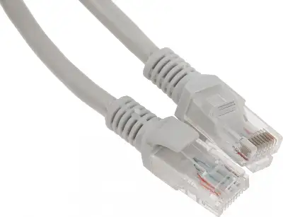 Патч-корд Premier PP6U-2M 10000Гбит/с UTP 4 пары cat.6 CCA molded 2м серый RJ-45 (m)-RJ-45 (m)