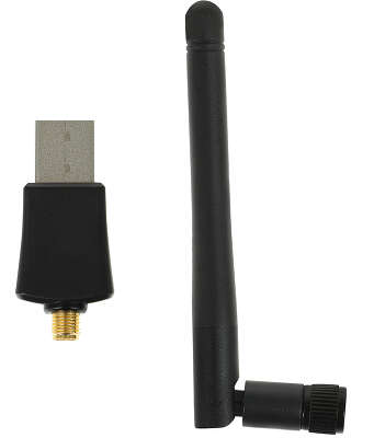 Сетевой адаптер Wi-Fi Digma DWA-N300E N300 USB 2.0 (ант.внеш.съем) 1ант.