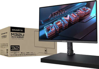 Монитор 32" Gigabyte M32U Arm Edition IPS UHD HDMI, DP, USB Type-C USB-Hub