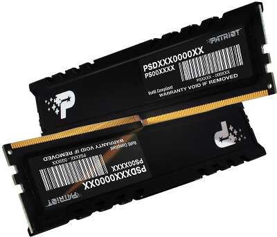 Набор памяти DDR5 DIMM 2x16Gb DDR4800 Patriot Memory Signature Premium (PSP532G4800KH1)