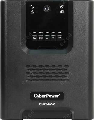 ИБП CyberPower PR1500ELCD, 1500VA, 1350W, IEC, черный