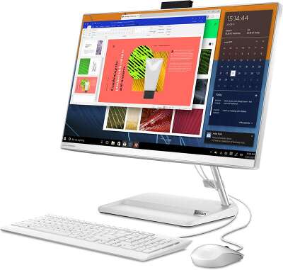 Моноблок Lenovo IdeaCentre AIO 3 24ALC6 23.8" FHD i3-1215U 1.2 ГГц/8/512 SSD/WF/BT/Cam/Kb+Mouse/без ОС,белый