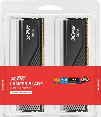 Набор памяти DDR5 DIMM 2x16Gb DDR6000 ADATA XPG Lancer Blade RGB (AX5U6000C3016G-DTLABRBK)