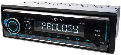 Автомагнитола Prology CMX-240 1DIN 4x55Вт v4.2 AUX 3 ПДУ (PRCMX240)