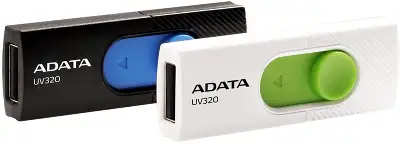 Флеш Диск A-Data 128Gb UV320 AUV320-128G-RBKBL USB3.2 черный