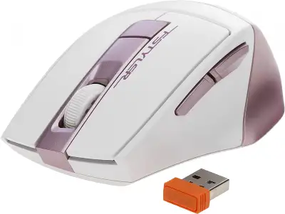 Мышь A4Tech Fstyler FG35 розовый/белый оптическая 2000dpi беспров. USB 5but (FG35 PINK)