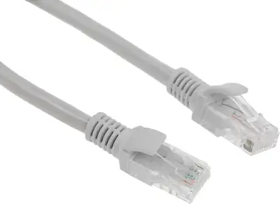 Патч-корд Premier PP6U-0.25M 10000Гбит/с UTP 4 пары cat.6 CCA molded 0.25м серый RJ-45 (m)-RJ-45 (m)