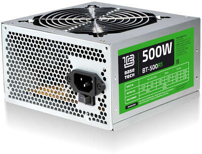 Блок питания 500Вт ATX BaseTech BT-500R1 OEM