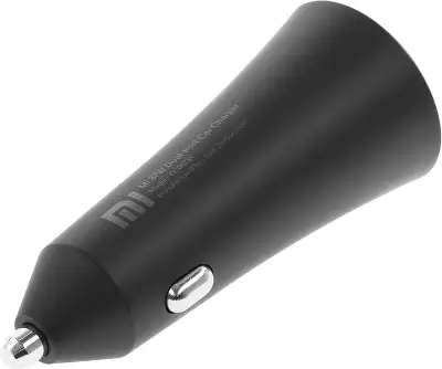 Автомобильное зар./устр. Xiaomi Mi 37W Dual-Port Car Charger 3A+2A 2xUSB универсальное черный (GDS4147GL)