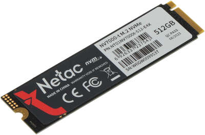 Твердотельный накопитель NVMe 512Gb [NT01NV7000T-512-E4X] (SSD) Netac NV7000T