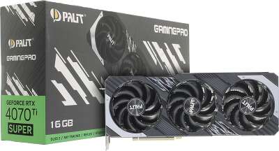 Видеокарта Palit NVIDIA nVidia GeForce RTX 4070Ti SUPER Gaming Pro 16Gb DDR6X PCI-E HDMI, 3DP