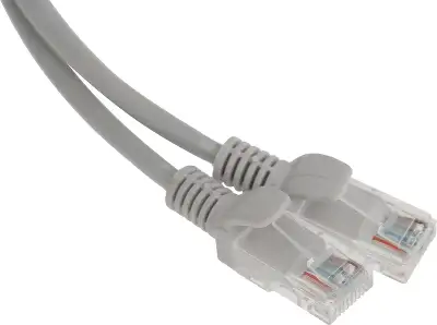 Патч-корд Premier 5-970 1Гбит/с UTP 4 пары cat.5E CCA molded 2м серый RJ-45 (m)-RJ-45 (m)