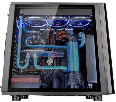 Корпус Thermaltake Versa View 31 Tempered Glass, Window, черный, ATX, без БП (CA-1H8-00M1WN-00)