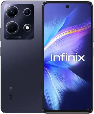 Смартфон Infinix X6833B Note 30 256Gb 8Gb черный моноблок 3G 4G 2Sim 6.78" 1080x2460 Android 13 64Mpix 802.11 a/b/g/n/ac NFC GPS GSM900/1800 GSM1900 TouchSc FM microSD max2048Gb