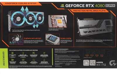 Видеокарта GIGABYTE NVIDIA nVidia GeForce RTX 4080 Super WINDFORCE V2 16Gb DDR6X PCI-E HDMI, 3DP