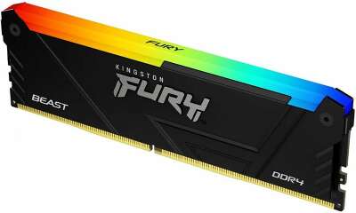 Набор памяти DDR4 DIMM 4x16Gb DDR3200 Kingston Fury Beast Black RGB (KF432C16BB12AK4/64)