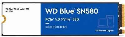 Твердотельный накопитель NVMe 500Gb [WDS500G3B0E] (SSD) Western Digital Blue SN580