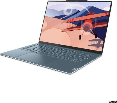 Ноутбук Lenovo Yoga Slim 7 14APU8 14.5" 2944x1840 OLED R7 7840S/16/512Gb SSD/W11 бирюзовый