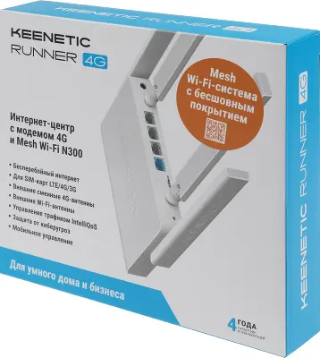 Wi-Fi роутер Keenetic Runner 4G (KN-2212)