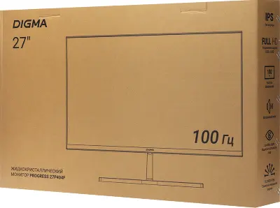 Монитор 27" Digma Progress 27P404F IPS FHD D-Sub, HDMI