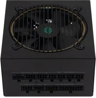 Блок питания GMNG ATX 1200W GG-PS1200M 80+ platinum (20+4pin) APFC 120mm fan 9xSATA Cab Manag RTL