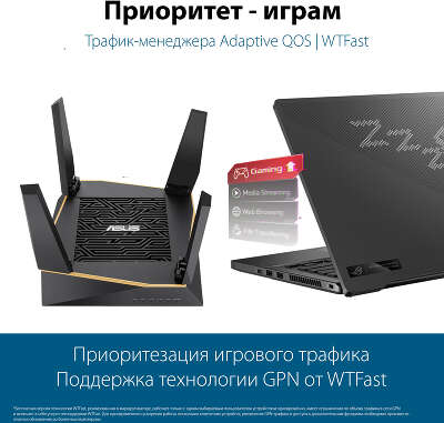 Mesh система ASUS RT-AX92U 2 Pack, 802.11a/b/g/n/ac/ax, 2.4/5ГГц Нужен переходник питания!