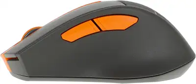 Мышь A4Tech Fstyler FG30S серый/оранжевый оптическая 2000dpi silent беспров. USB 6but (FG30S ORANGE)