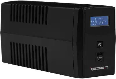 Источник бесперебойного питания Ippon Back Power Pro II Euro 850 480Вт 850ВА черный