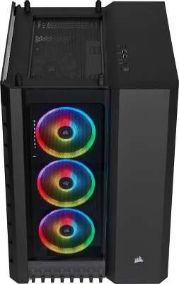 Корпус Corsair Crystal, черный, ATX, Без БП (CC-9011168-WW)