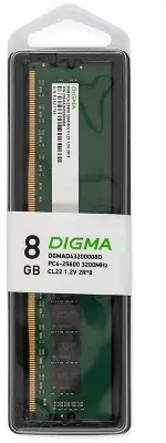 Модуль памяти DDR4 DIMM 8Gb DDR3200 Digma (DGMAD43200008D)