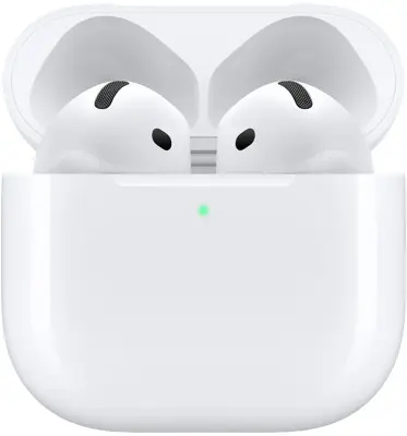 Беспроводные наушники Apple AirPods 4 A3050/A3053/A3058 белые [MXP63HN/A]