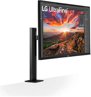 Монитор LG 31.5" 32UN880-B черный IPS LED 16:9 HDMI M/M матовая HAS Piv 350cd 178гр/178гр 3840x2160 60Hz FreeSync DP 4K USB 10.3кг