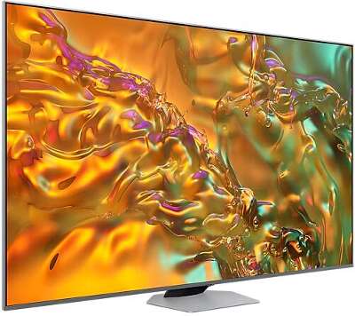 Телевизор 75" Samsung QE75Q80DAUXCE, 4K UHD, HDMIx4, USBx2, WiFi, Smart TV, серебристый