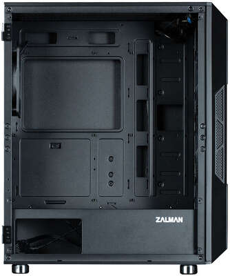 Корпус Zalman i3 NEO ARGB BLACK, черный, ATX, без БП (i3 NEO ARGB BLACK)