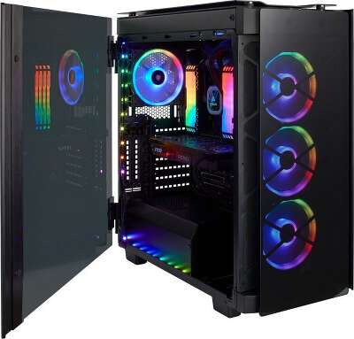 Корпус Corsair Obsidian Series 500D RGB SE, черный, ATX, Без БП (CC-9011139-WW)