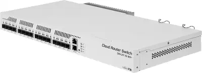 Коммутатор MikroTik CRS317-1G-16S+RM (L3) 1x1Гбит/с 16SFP+ управляемый