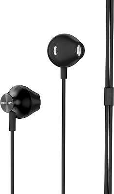 Наушники вкладыши Philips TAUE100BK/00 1.2м черный проводные в ушной раковине