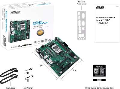 Материнская плата mATX LGAAM5 ASUS PRO A620M-C-CSM