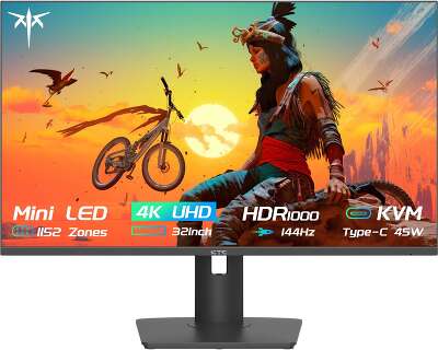 Монитор 32" KTC M32P10 IPS UHD HDMI, DP, USB Type-C USB-Hub