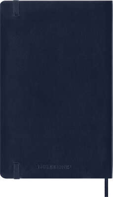 Блокнот Moleskine CLASSIC SOFT QP619B20 Large 130х210мм 192стр. пунктир мягкая обложка синий сапфир