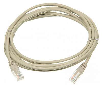 Патч-корд Lanmaster TWT-45-45-3.0/6-GY UTP RJ-45 вил.-вилка RJ-45 кат.6 3м серый ПВХ (уп.:1шт)