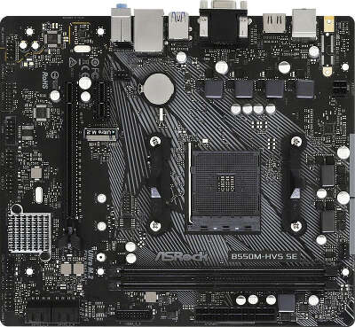 Материнская плата mATX LGAAM4 ASRock B550M-HVS SE