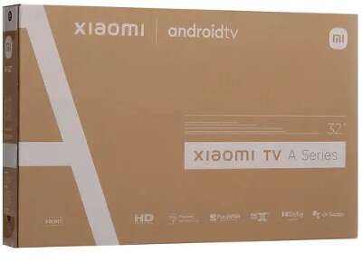 Телевизор 32" Xiaomi TV A 2025, HD, черный [L32M8-A2RU]