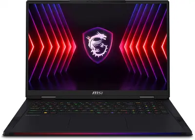 Ноутбук MSI Raider 18 HX A14VHG-461XRU 18" WQXGA IPS i9-14900HX/32/1Tb SSD/RTX 4080 12G/Без OC черный