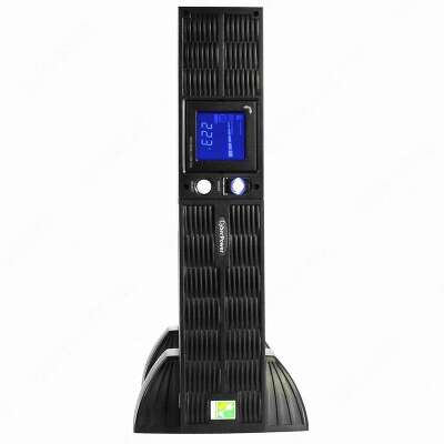 ИБП CyberPower PR1500ELCDRT2U, 1500VA, 1350W, IEC, USB, черный