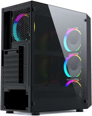 Корпус PowerCase Mistral Z4 Mesh RGB, черный, ATX, Без БП (CMIZB-R4)