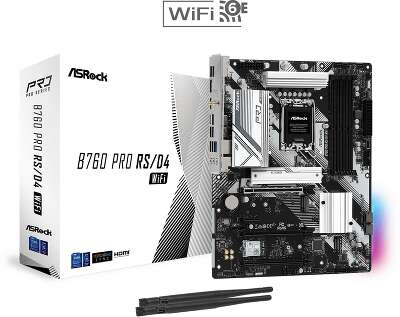 Материнская плата ATX LGA1700 ASRock B760 PRO RS/D4 WIFI